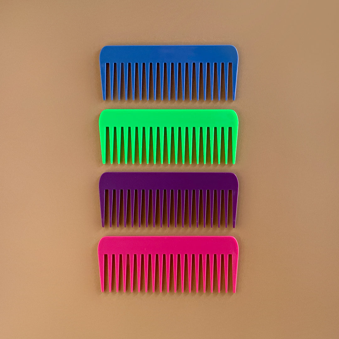 Pettine Grande Colorato in Plastica