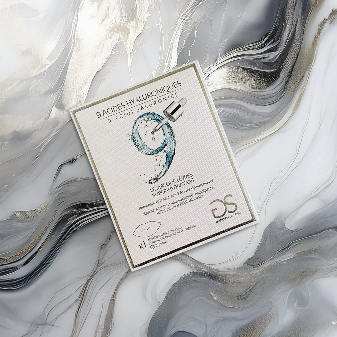 Maschera Labbra Monouso Super Idratante, Rimpolpante e Vellutante 9 Acides Hyaluroniques - Gabor