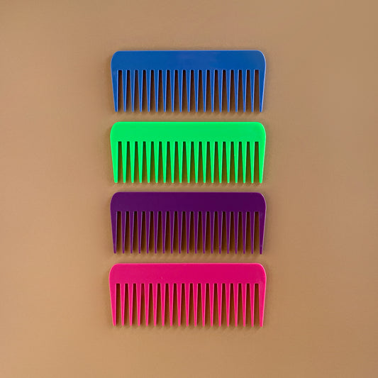 Pettine Grande Colorato in Plastica