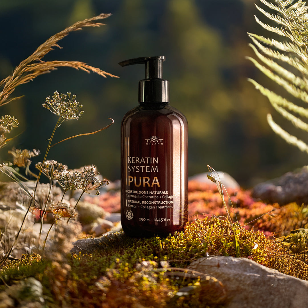 Ricostruzione Naturale Cheratina e Collagene Pura Keratin System - Tmt